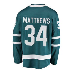 เสื้อเจอร์ซีย์ฮ็อกกี้น้ำแข็งแห้งเร็วผ้าโพลีเอสเตอร์100% สำหรับแฟนกีฬาพิมพ์ลายระเหิดได้ตามต้องการ - Product Image 2