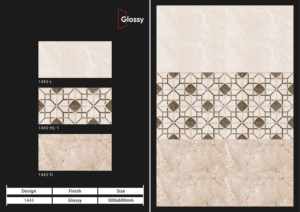 Carreaux muraux en céramique 300x600mm pour salle de bain et cuisine, finition brillante, mate, effet sucre, design intérieur luxueux. - Product Image 4