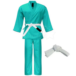Uniformes durables de karaté Costume de Gi d'entraînement d'arts martiaux unisexe pour enfants et adultes Uniforme de karaté avec logo de broderie personnalisé - Product Image 5