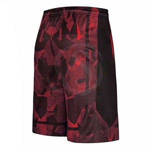 Concevez vos propres shorts décontractés pour hommes avec taille élastique et motif uni en polyester/coton, service personnalisé OEM - Product Image 6