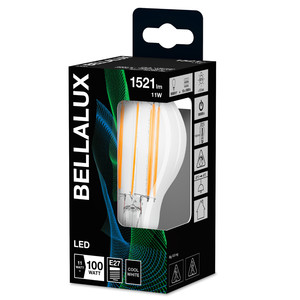 Lampada LED standard in cristallo trasparente 6,5W E27 4000K 806Lm (Bellalux 4058075592315) - Product Image 2