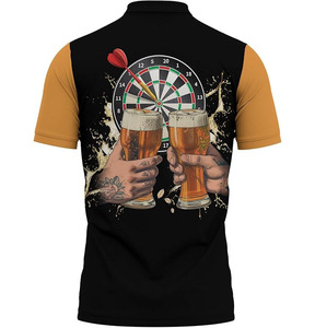 2025 maillot de handball personnalisé de qualité supérieure redressement le plus rapide du maillot de fléchettes Axe manches courtes col rond - Product Image 3