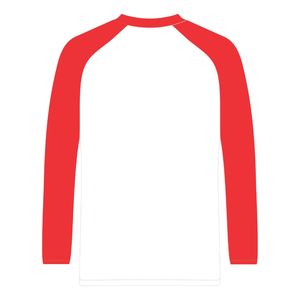 Maglietta a Maniche Lunghe Raglan con Ricamo in Ciniglia Rossa Kappa Alpha Psi J5 Nupe 1911 Fraternità Greca T-Shirt Premium in Cotone per Uomo - Product Image 4