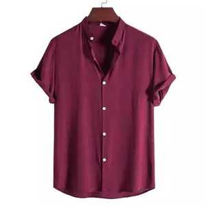 Camiseta de calidad única para primavera y verano, camiseta Simple de Fitness, diseño informal, color sólido fresco, precio al por mayor - Product Image 1