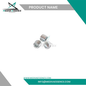 สกรูด้วงซ็อกเก็ตหกเหลี่ยม M4ตัวยึดเหล็กชุบสังกะสีจุดกรวย - Product Image 3