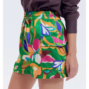 Shorts décontractés pour femmes de taille adulte pour l'entraînement de gymnastique de haute qualité à vendre Shorts décontractés pour femmes de couleur unie sur mesure - Product Image 3