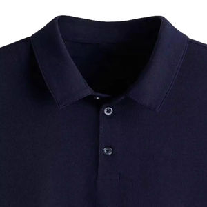 Alta calidad Venta de manga corta estilo hombres Polo camisetas 100% algodón Material personalizado Polo camiseta para hombres - Product Image 3
