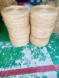 Cojín Otomano de Jacinto de Agua, Taburete de Jacinto Trenzado a Mano con Logotipo Personalizado - Product Image 4