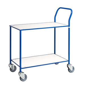 รถเข็นเครื่องมือแบบยืน รุ่น KM373-6 สีขาว ทำจากโลหะ - Product Image 1