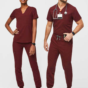 Uniforme de gommage médical personnalisé Pantalon de gommage unisexe pour le personnel hospitalier Pantalon de gommage médical personnalisé - Product Image 3