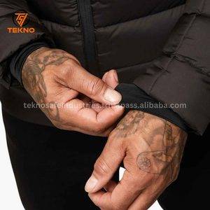 Abrigo de invierno brillante de moda promocional de alta calidad para hombre, chaqueta acolchada personalizada, chaqueta de burbujas acolchada, servicio OEM - Product Image 5