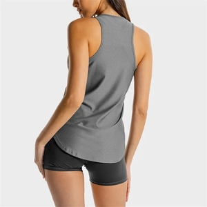 Camiseta Deportiva sin Mangas para Mujer, Elástica, de Secado Rápido, Estilo Racerback, Ligera, para Gimnasio, Running, Fitness y Yoga - Product Image 5