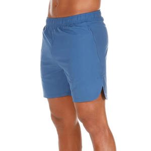 2 in 1 Gym Shorts Men Training Activewear with Inner Compression <b>Layer</b>, Elastic Waist & Custom Wholesale Manufacturing - Product Image 5