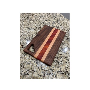 Acacia & Mango <b>Wood</b> Round Chopping Board Wholesale Customized Cutting Chopping Board <b>Blocks</b> Made In India - Product Image 5