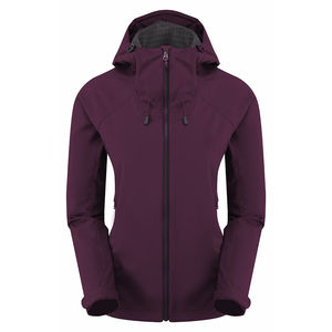 Chaqueta Softshell de Invierno para Mujer de Buena Calidad, con Capucha, Logotipo Personalizado Impreso, Aislada, Impermeable y Transpirable - Product Image 5