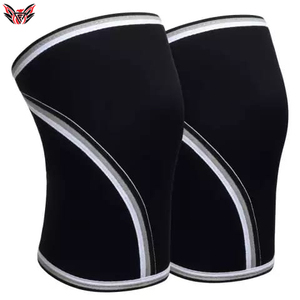 Conception personnalisée Manchons de compression pour genou 7mm en néoprène pour entraînement de soutien du genou pour haltérophilie en salle de sport - Product Image 4