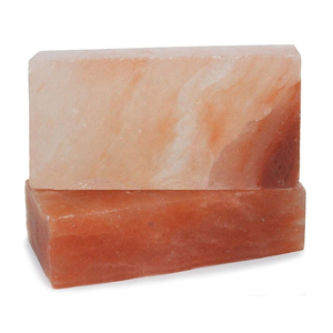 Haute qualité écologique nouveau 20x10x5 cm naturel himalayen rose bloc de sel carreaux élégant Spa chambre décoration murale briques pour Spa - Product Image 4