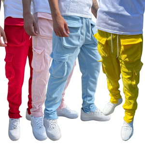 Pantalon de Sport empilé pour homme, sur mesure, pantalon de survêtement avec poche, pantalon de Fitness Cargo - Product Image 6