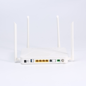 4GE+POT+CATV+5G WIFI+USB3.0 <span class=keywords><strong>XPON</strong></span> ONT Double bande WIFI <span class=keywords><strong>XPON</strong></span> 2.4G 5G FTTH Prend en charge la technologie <span class=keywords><strong>XPON</strong></span> bi-mode EPON GPON OLTs - Product Image 1