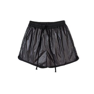 Nueva llegada Venta caliente pantalones cortos de elevación para los hombres Gimnasio Pantalones cortos de nylon con cordón - Product Image 3