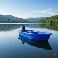Bateau de pêche 3,2 mètres Capacité 3 personnes Polyéthylène (PE) Technologie de rotomoulage