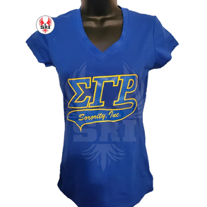 เสื้อยืดปักลายชมรมซิกม่าแกมมาโรแบบสั่งทำพิเศษ |   เสื้อยืดโพลีเอสเตอร์แบบซับลิเมชั่นสำหรับสุภาพสตรีชมรม SGRho ที่ออกแบบเองได้ - Product Image 6