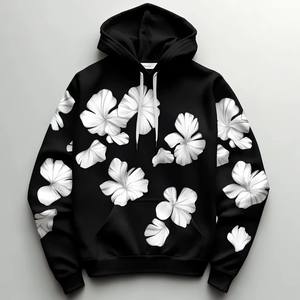 Sweat à capuche unisexe d'hiver de qualité supérieure, polaire doux, chaud, à porter au quotidien, logo personnalisé, sweat à capuche unisexe d'hiver, tissu épais, décontracté - Product Image 1