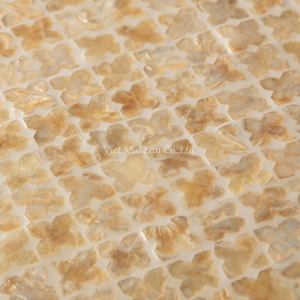 Bandeja Decorativa Hecha a Mano con Incrustaciones de Nácar, Decoración de Mesa Natural y Ecológica de Vietnam - Product Image 3