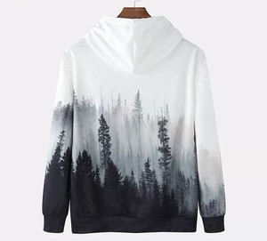 Sudadera con Capucha Bordada para Hombre, Corte Regular, con Interior Suave para Invierno, Entrenamientos en el Gimnasio, Uso Diario - Product Image 3