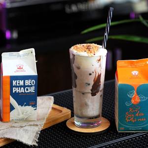 Wholesale Bulk Beverage Non Dairy Cream OEM/ODM HALAL Barista Non Dairy Creamer Coffee & Milk Tea 500G Export Supplier <b>Hot</b> Price - Product Image 4