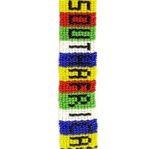 ที่คั่นหนังสือทำมือประดับลูกปัดหลากสี ดีไซน์ตัวอักษรจากลูกปัดเม็ดเล็ก ปรับแต่งชื่อชาติพันธุ์ได้ น้ำหนักเบา ที่คั่นหน้าแบบทันสมัย - Product Image 2