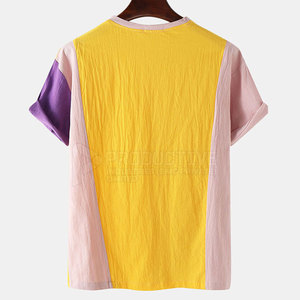 Pakistan T-shirt pour hommes de qualité supérieure du fabricant 100% coton OEM personnalisé motif solide prix de gros - Product Image 2
