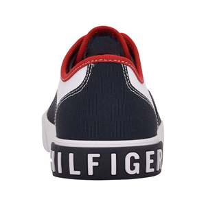 Sneakers basse da uomo Tommy Hilfiger Ralem in pizzo, traspiranti, stile retrò, con rialzo, blu, taglia 11.5 - Product Image 2