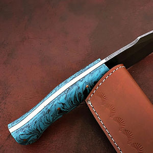 Cuchillo de Caza y Camping de Acero Inoxidable, Nuevo y en Oferta, con Mango de Color, Personalizable OEM - Product Image 3
