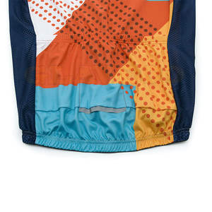 ชุดปั่นจักรยานแบบมืออาชีพ ไซส์พลัส ระบายอากาศได้ดี สไตล์เฉพาะตัว ผลิตตามสั่ง พร้อมสีและโลโก้ที่กำหนดเอง คุณภาพสูง - Product Image 5