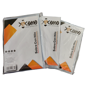 Sobre vertical con cierre y hilo, tamaño carta, compacto y seguro - Product Image 1