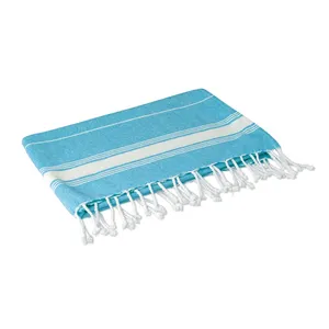 Serviettes de plage en coton personnalisées MALIBU pour le merchandising - Product Image 4