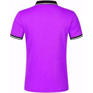 Polo ajustado de color sólido para hombre, ropa informal de secado rápido, diseño OEM MOQ bajo, Polo informal de golf de talla grande para hombre, lo último - Product Image 2