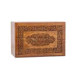 Urna de palisandro hecha a mano para cenizas humanas, caja de madera personalizada para adultos, urna para mascotas para perros y gatos, hecha a mano - Product Image 5