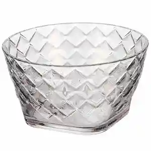 Royal Clear Acrylic Mixing Bowl Dinnerware Tabletop 6"