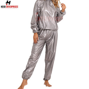 High Quality Wholesale Gym <b>Sauna</b> <b>Suit</b> Hot PVC for Weight Loss Fitness Exercise and Slimming Cotton Material for Home Use - Product Image 2