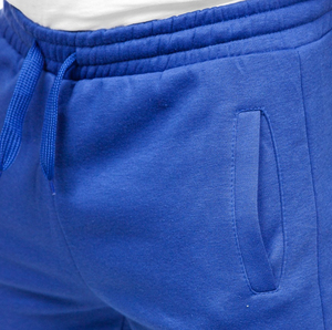 กางเกงผู้ชายผ้าฝ้ายแบบผูกเชือกย้อมสีล้วนสไตล์ลำลอง - Product Image 6