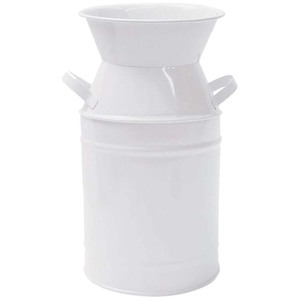 Jarrón decorativo de acero inoxidable estilo granja moderno, maceta y cubo de mesa galvanizada para boda para uso doméstico - Product Image 4