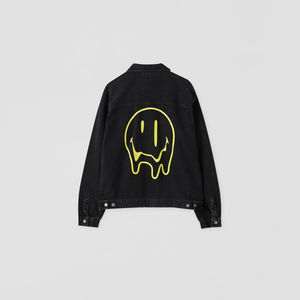 Chaqueta vaquera de nuevo diseño personalizada 2025 para hombre, chaqueta vaquera de invierno de calidad superior personalizada para primavera y otoño - Product Image 6