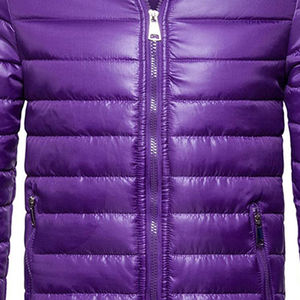 Chaqueta acolchada de invierno con capucha y logotipo personalizado de alta calidad para hombre al por mayor - Product Image 5