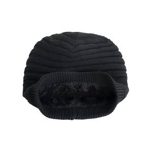 High Quality Jacquard Logo <b>Beanie</b> <b>Hat</b> Custom Black Streetwear <b>Slouch</b> Knit with Waterproof Printing Wholesale for Women - Product Image 4