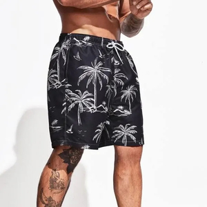 Lo último en ropa de playa para hombre, pantalones cortos de tabla con estampado personalizado, pantalones cortos de playa de verano de secado rápido, pantalones cortos de sublimación al mejor precio - Product Image 5