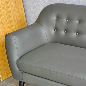 Sofá Chesterfield de Tres Plazas SFB68087, 190x75x86cm, Tapizado en Cuero PU, Extensible, para el Hogar - Product Image 5