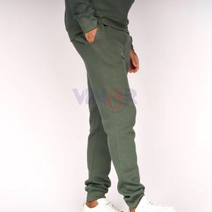 Chándales acampanados lavados con ácido personalizados Zip up 500 GSM Straight Leg Distress bordado Sweatsuit sudaderas con capucha y pantalones de chándal conjuntos hombres - Product Image 6