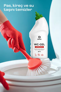 Bathroom <b>Cleaner</b> for Limescale, Rust & Odor Remo 750ml WC-Gel Anti-Rust <b>Acid</b> <b>Toilet</b> <b>Cleaner</b> - Product Image 3
